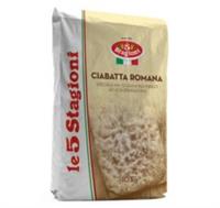 SEMILAVORATO MIX CIABATTA ROMANA KG.10 AGUGIARO 5 STAGIONI