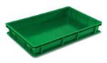 CASSETTA SERVICE PIENA 60X40X10 VERDE GIGANPLAST