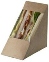 BOX SANDWICH AVANA cm.12,3X7,2X12,3h LEONE (CF=100 PZ)