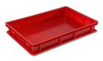 CASSETTA SERVICE PIENA 60X40X10 ROSSO GIGANPLAST