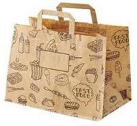 SHOPPERS TAKE AWAY 32X21X27 cm. LEONE (CF=50 PZ)