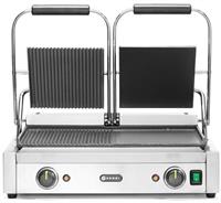 GRILL A CONTATTO - VERSIONE DOPPIA 3600W - 570x370x(h)210