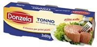 TONNO OLIO OLIVA GR.60X3PZ DONZELA (CT=32CF)