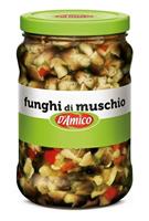 FUNGHI DI MUSCHIO IN OLIO KG.1,55 D'AMICO(CT=2 PEZZI)