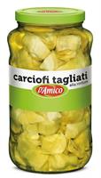 CARCIOFI TAGL.RINFUSA IN OLIO KG.2,9 D'AMICO (CT=2PZ)