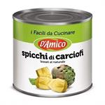 CARCIOFI SPICCHI AL NATURALE KG.2,5 D'AMICO