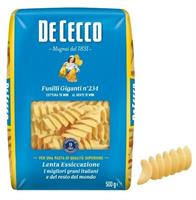 FUSILLI GIGANTI N.234 GR.500 DE CECCO (CT=24 PZ)