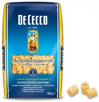 MEZZI DITALI RIGATI N.159 GR.500 DE CECCO (CT=24PZ)