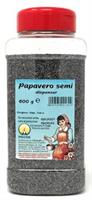 SEMI PAPAVERO VASO PET GR.600 PAVONE (CT=6 PZ)