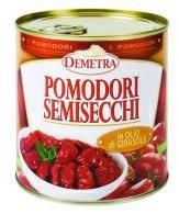 POMODORI SEMI SECCHI/SPICCHI GR.780/ML850 DEMETRA