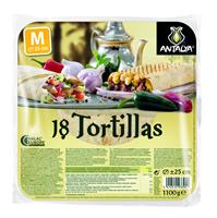 TORTILLAS CM.25 x 18PZ ANTALYA (CT DA 6CF)