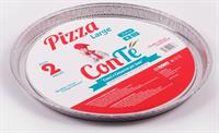 CONTENITORI ALLUMINIO C5-14G C+C ROTONDO X PIZZA(CF DA 100PZ