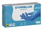 GUANTI NITRILE S/P NEW MED STARBLUE (CF.100PZ)MIS.M