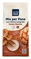 MIX PER PANE C/FARINA INTEGRALE NUTRIFREE(CT=6 PZ)S/GLUTINE